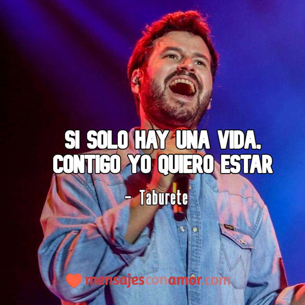 taburete frases canciones
