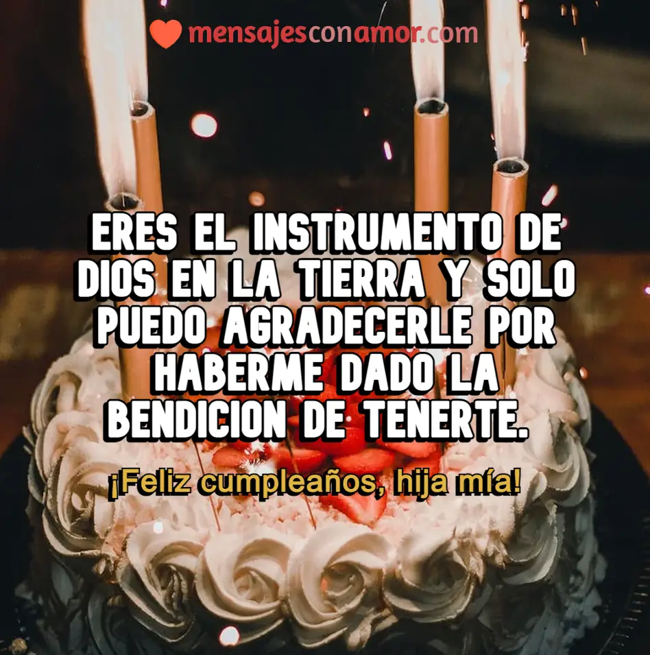 ✓ 21 mensajes de cumpleaños para hija evangélica llenos de bendiciones